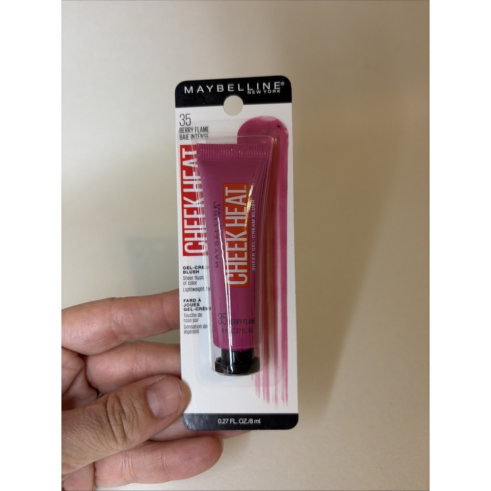 Maybelline Cheek Heat Gel-Cream Blush #35 Berry Flame